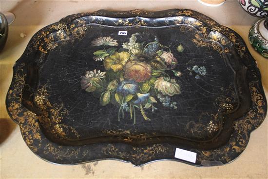 Papier mache tray